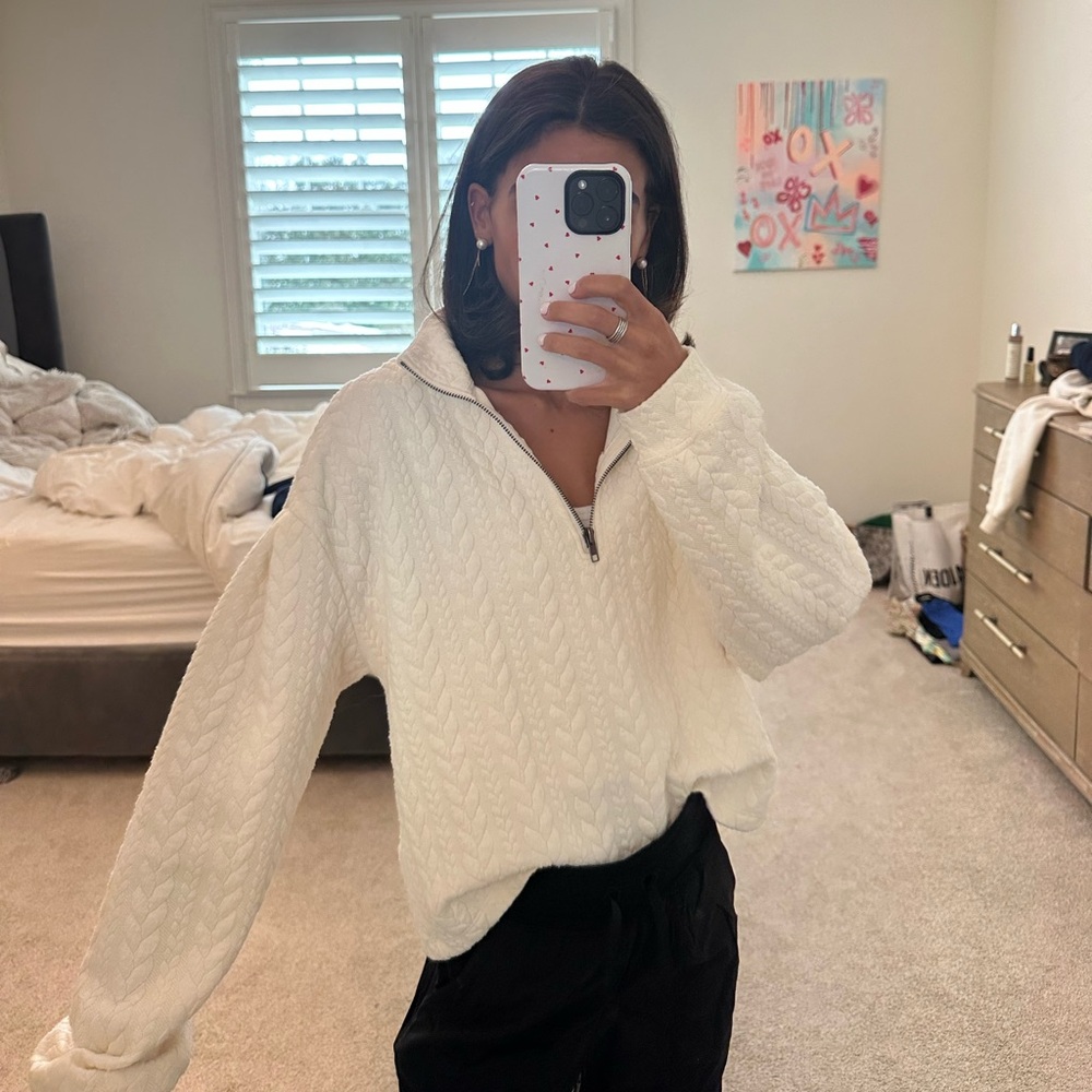 Hand in Pocket quarter zip